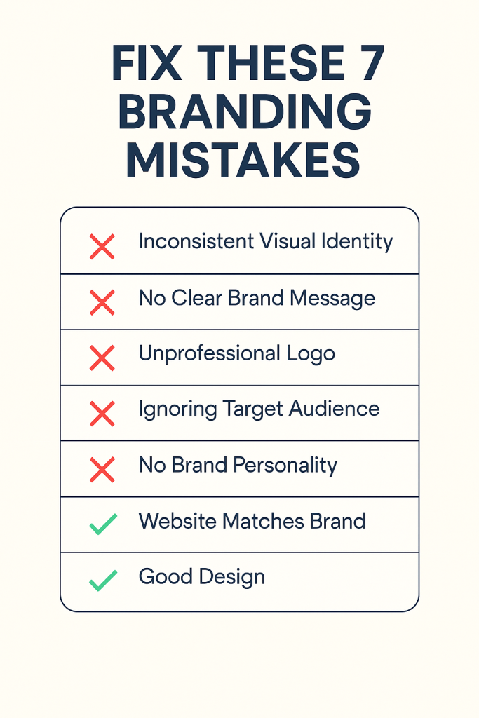 7 Branding Mistakes That Are Killing Your Business | OrangeDot